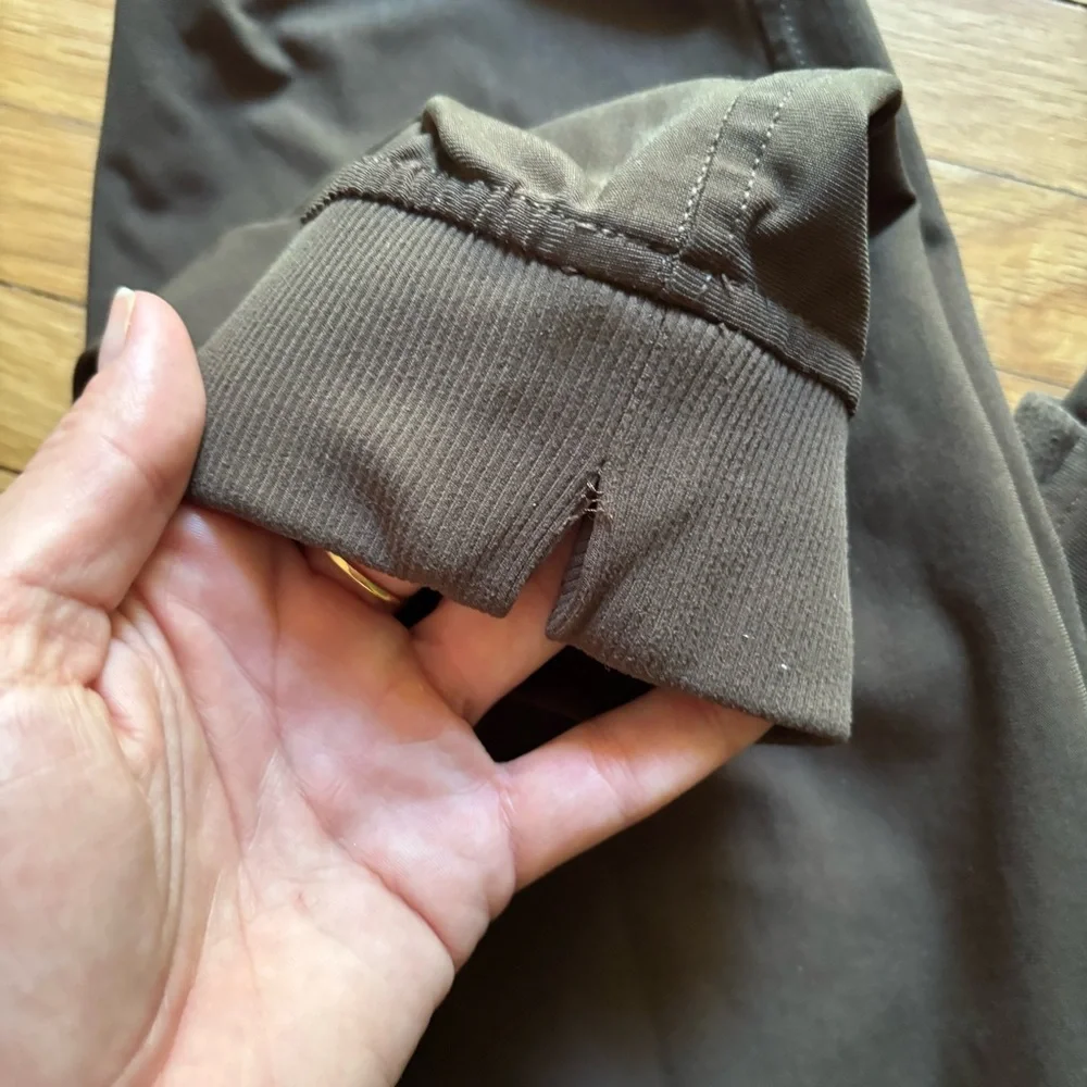Lululemon ABC Army Green Skinny Jogger Pants Mens Size S‎ Activewear Yoga Run